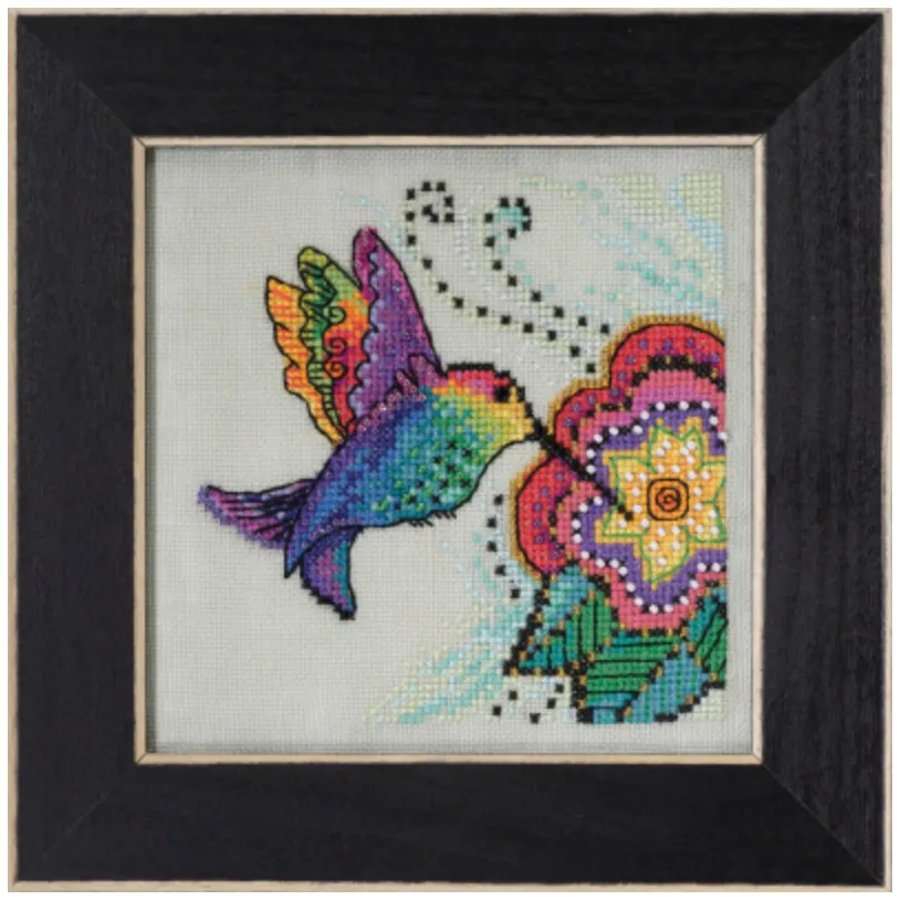 2023 Laurel Burch ~ Hummingbird Cross Stitch Kit