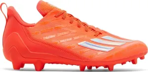 Adidas Adizero Cleats 'Solar Red Silver Metallic' Cleats, Red