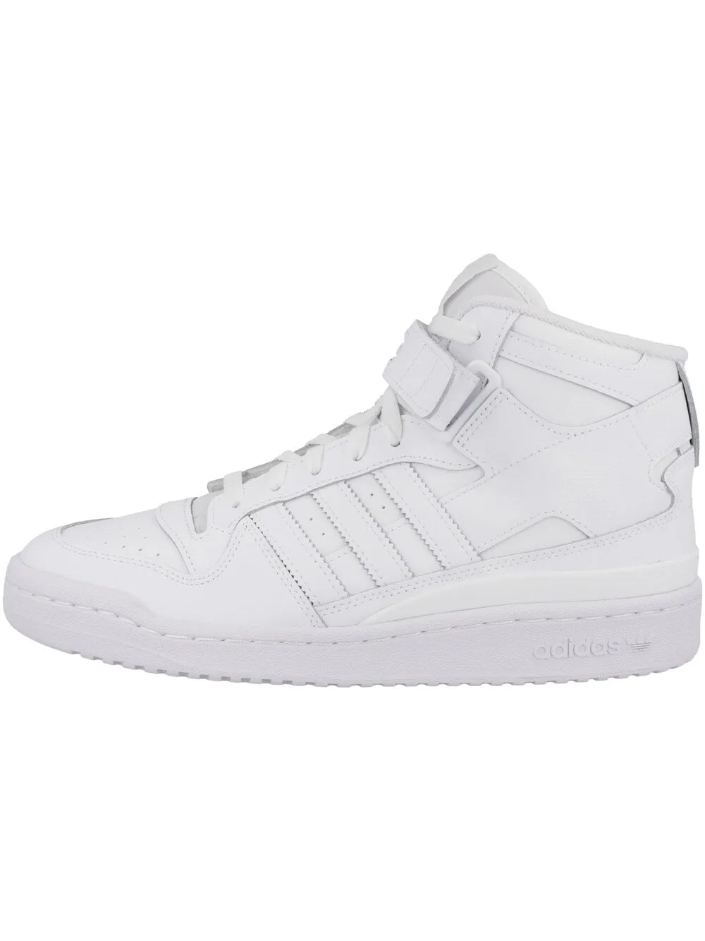 Adidas Forum Mid High Top Sneakers, White