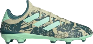 Adidas Kris Andrew x Gamemode Knit FG 'Floral' Cleats, Green