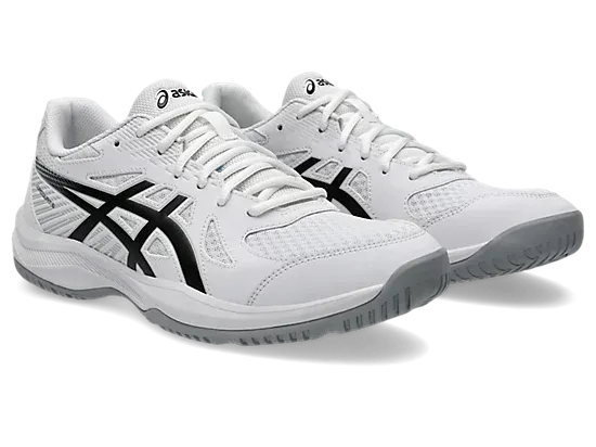 Asics Gel-Upcourt 6 White/Black Men's Court Shoe