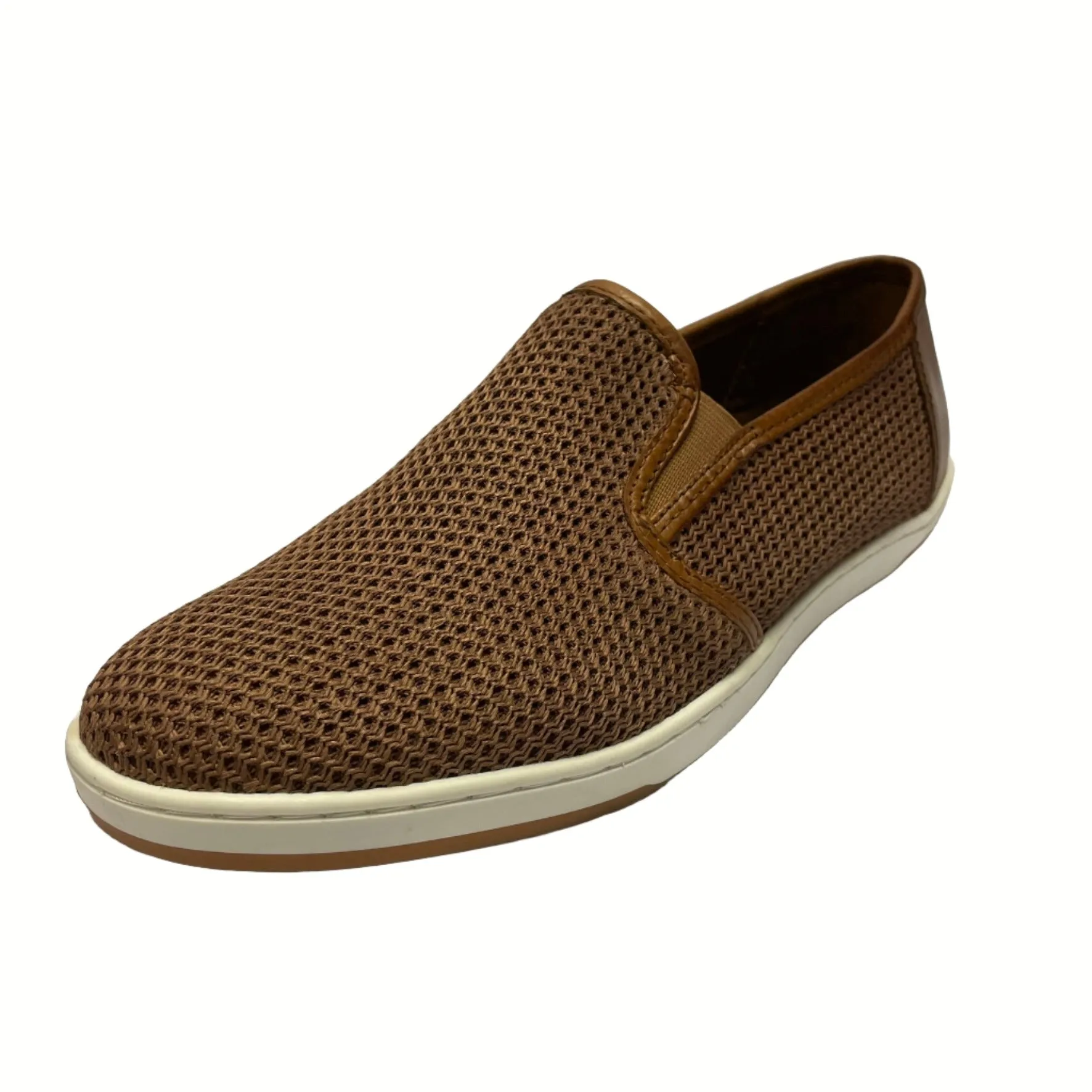 Base London Men's Shoes Polka Mesh Tan