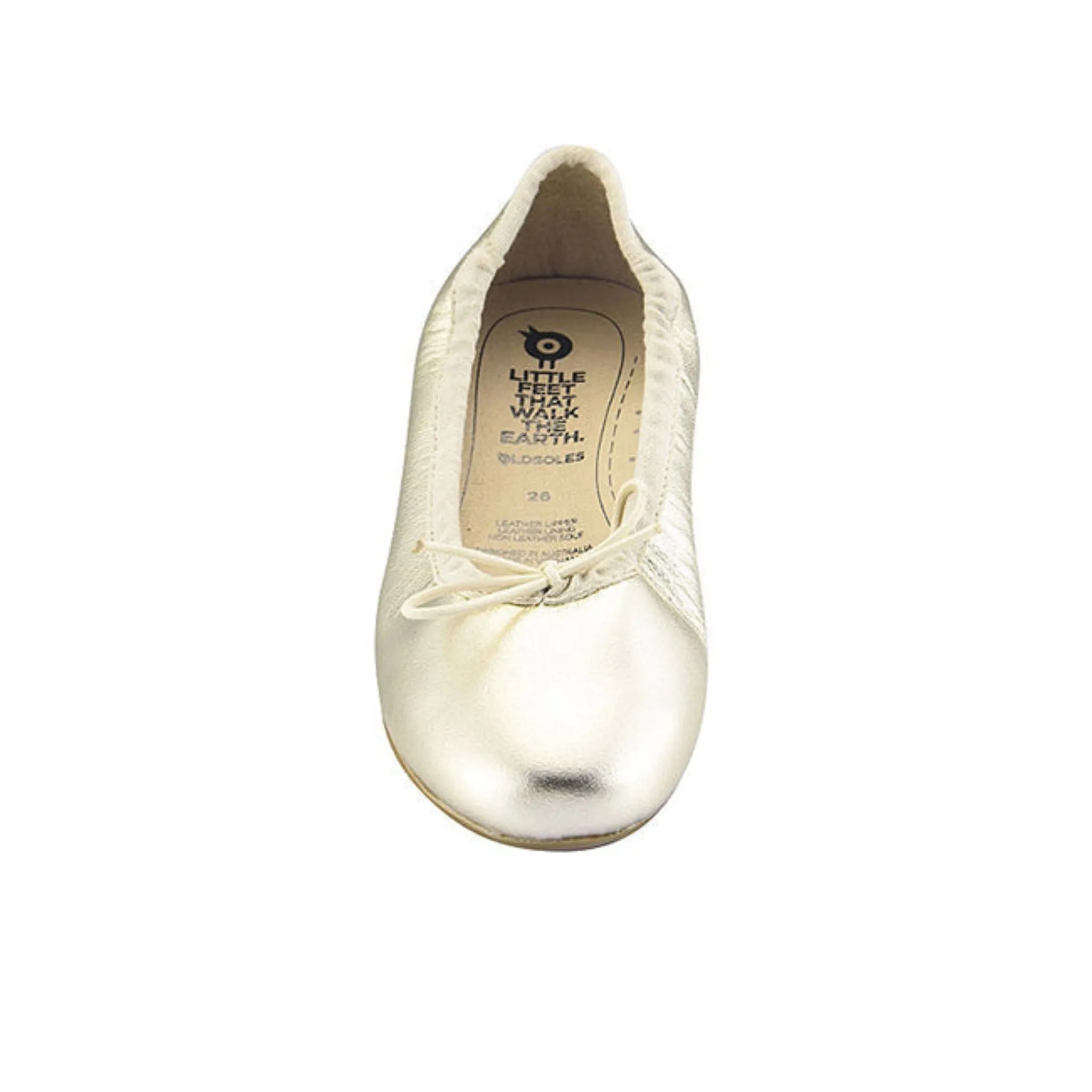 Brule Ballet Flats - Gold