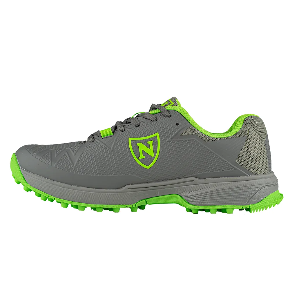 Elite All Rounder Shoe Pimples // Grey & Green