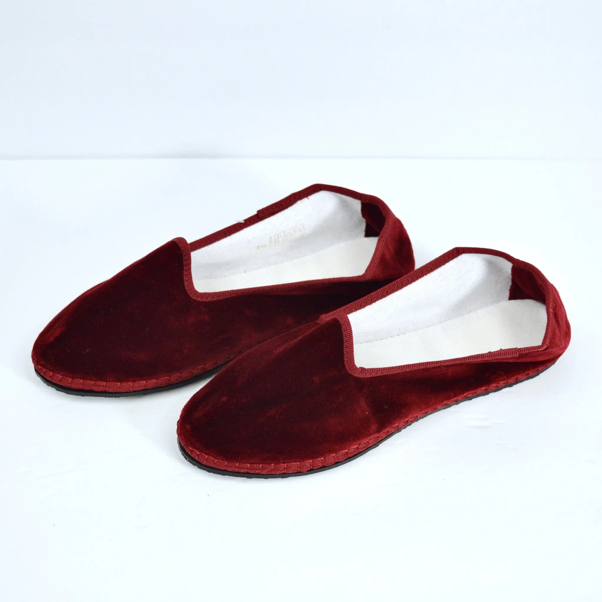 Friulane Velvet Slipper Shoes, Unisex, Made in Italy