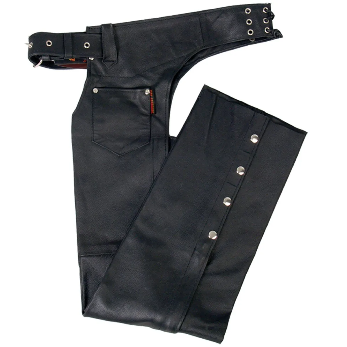 Fully Lined Unisex Leather Chaps, CHM1001-HL