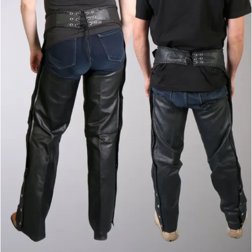 Leathers Unisex Leather Chaps,  CHM1003-HL