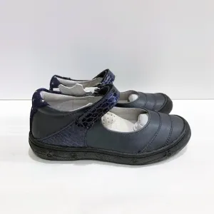 Lela Lelo Girls Navy Leather Shoe