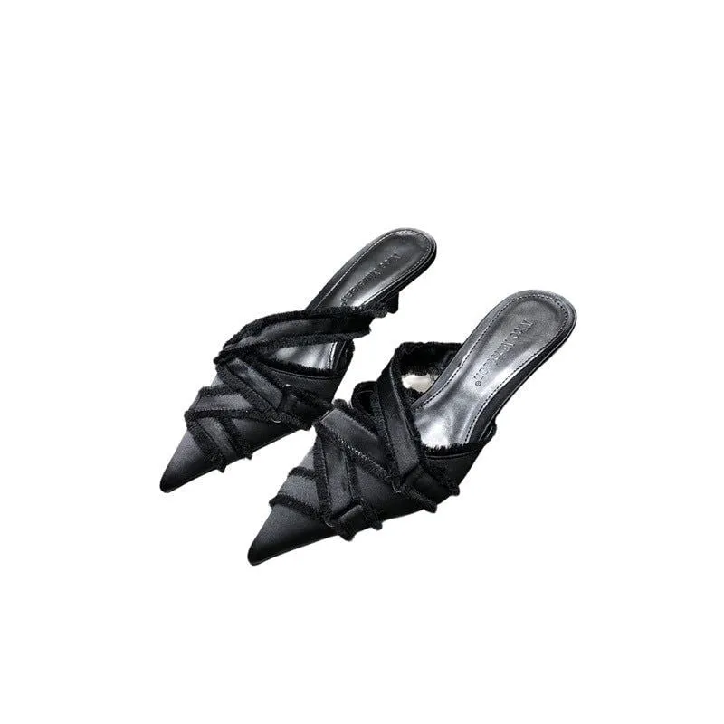 LovelyRLovely Hot Girl Kitten Heel Sandals