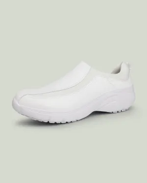 Lycra Nurse Shoes -Tansy White