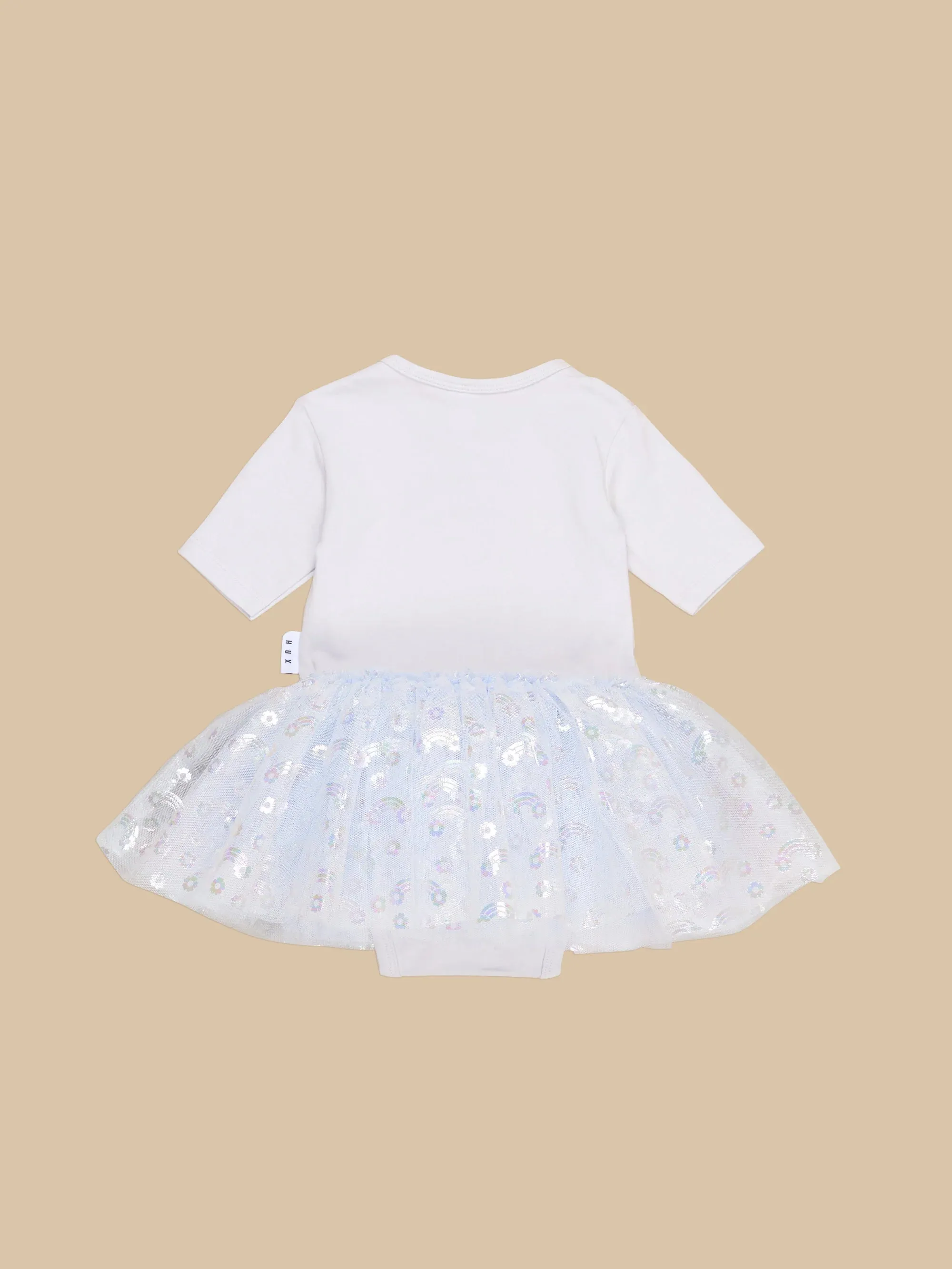 Magical friends ballet onesie dress for baby girl.