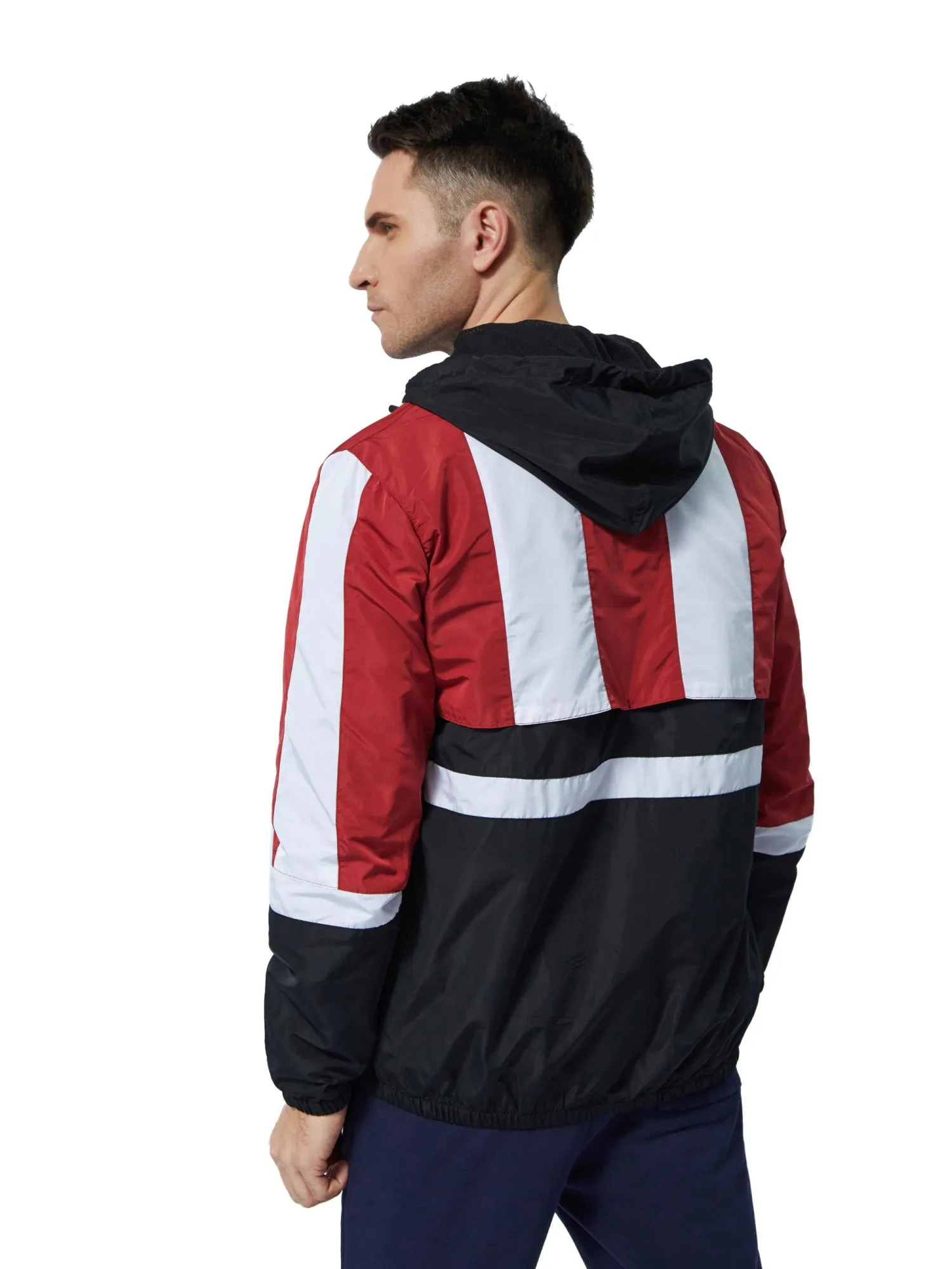 Men’s Amaryllis Color Block Windbreaker