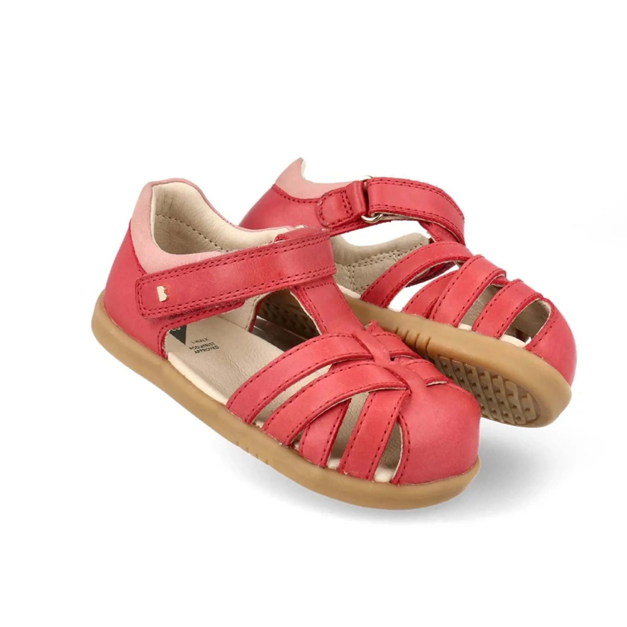 Mineral Red & Rose Cross Jump Sandals Step Up