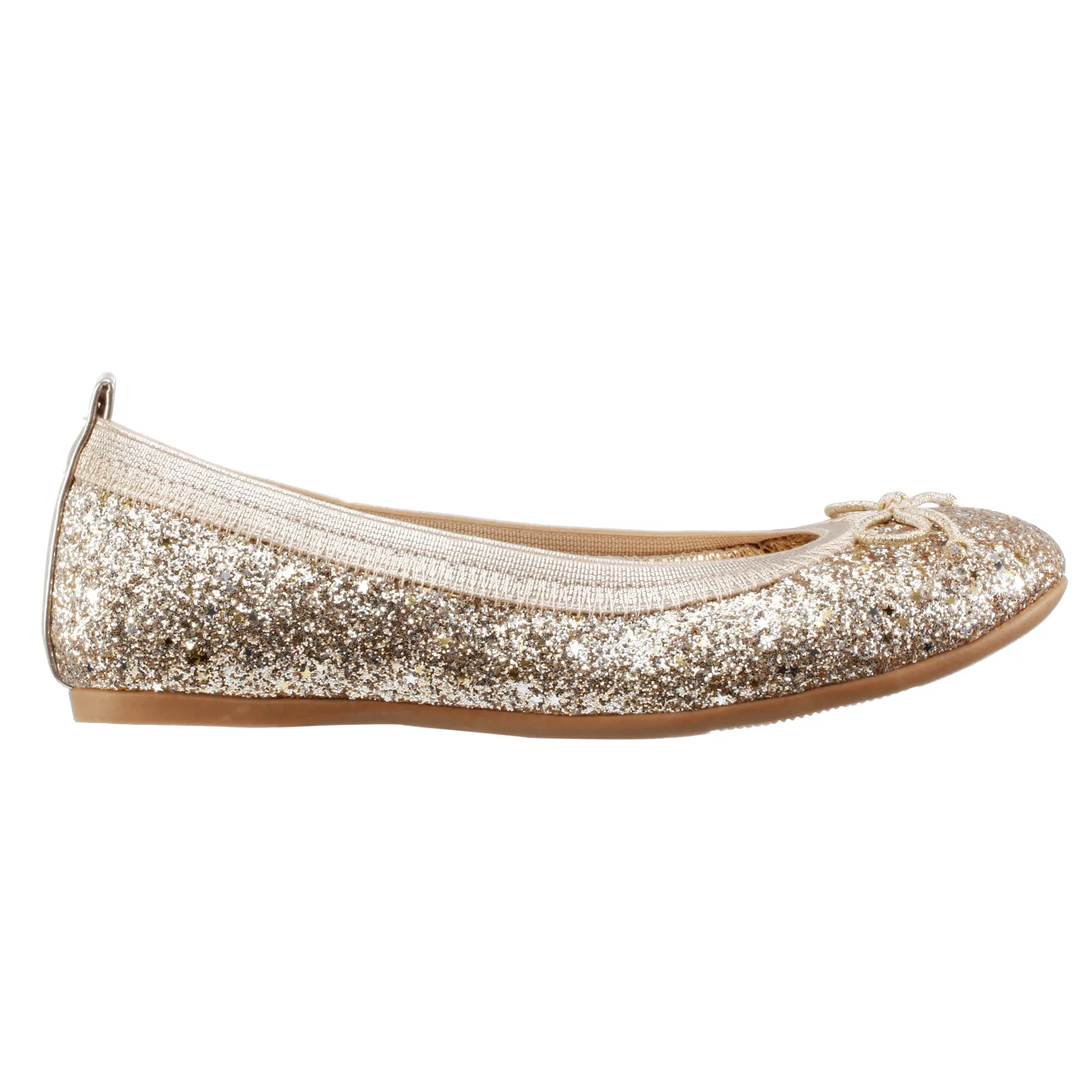 Nina Esther Ballet Flat Platino Star (Little Kid / Big Kid)