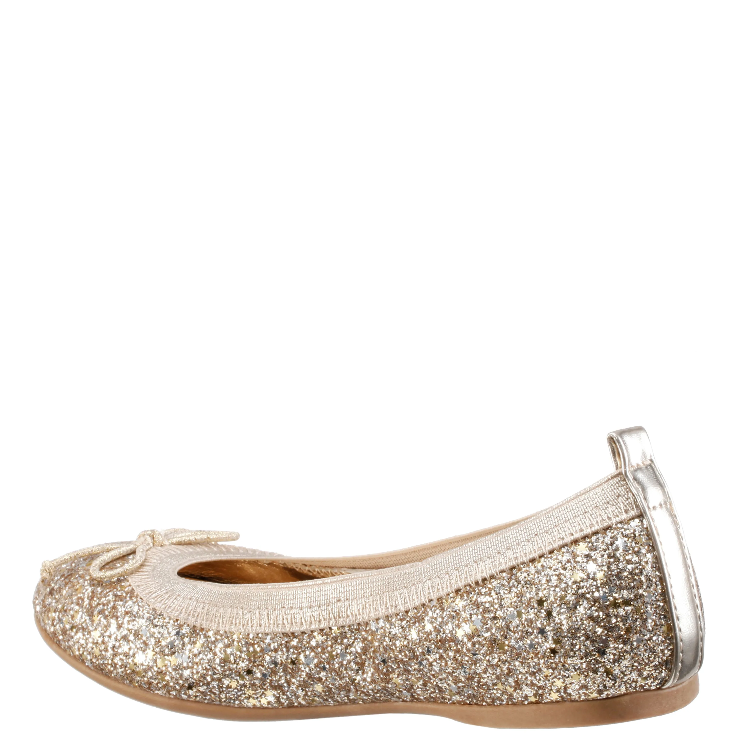 Nina Esther Ballet Flat Platino Star (Little Kid / Big Kid)