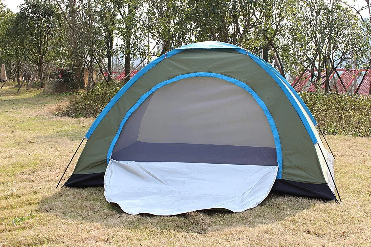 Outdoor Camping Tent Anti Ultraviolet  Portable Foldable Tent for Picnic/Hiking/Trekking Tent Dome Tent Travelling Tent Water Resistant Tent 6  Person