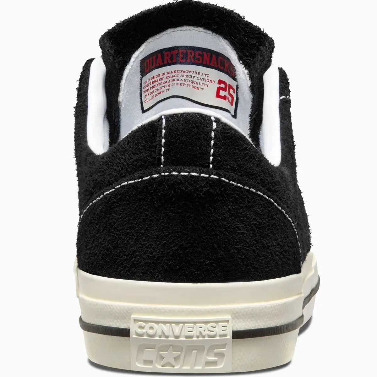 Quartersnacks x Converse One Star Pro 'Black'