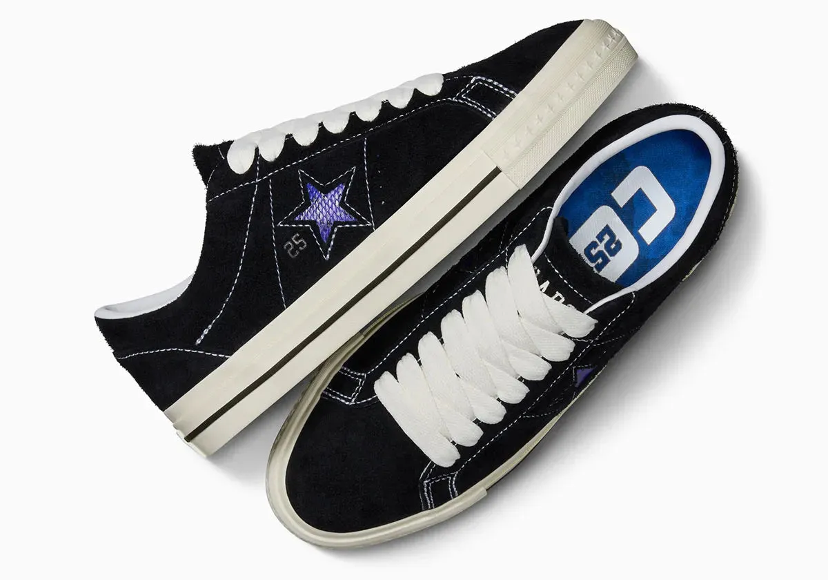 Quartersnacks x Converse One Star Pro 'Black'