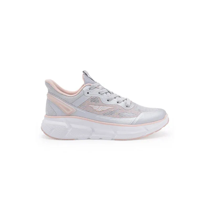 RedTape Sports Shoes for Women's- Silver/pink Lace-Up, Shape Adjustable Sports Athleisure Shoes, Perfect for Walking & Running