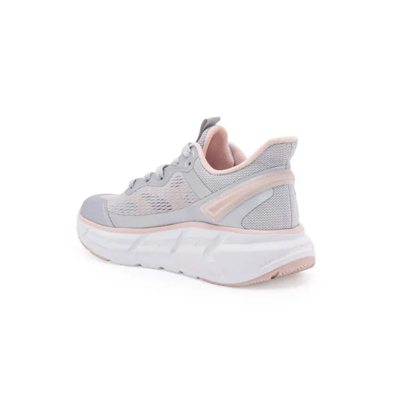 RedTape Sports Shoes for Women's- Silver/pink Lace-Up, Shape Adjustable Sports Athleisure Shoes, Perfect for Walking & Running