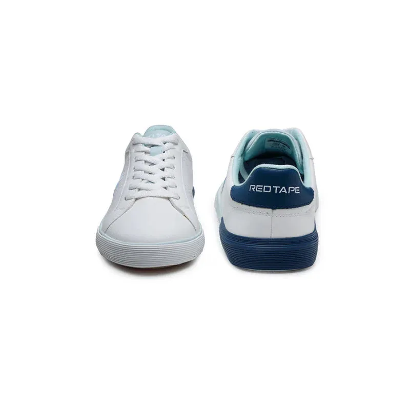 RedTape Women's White/Blue Sneakers