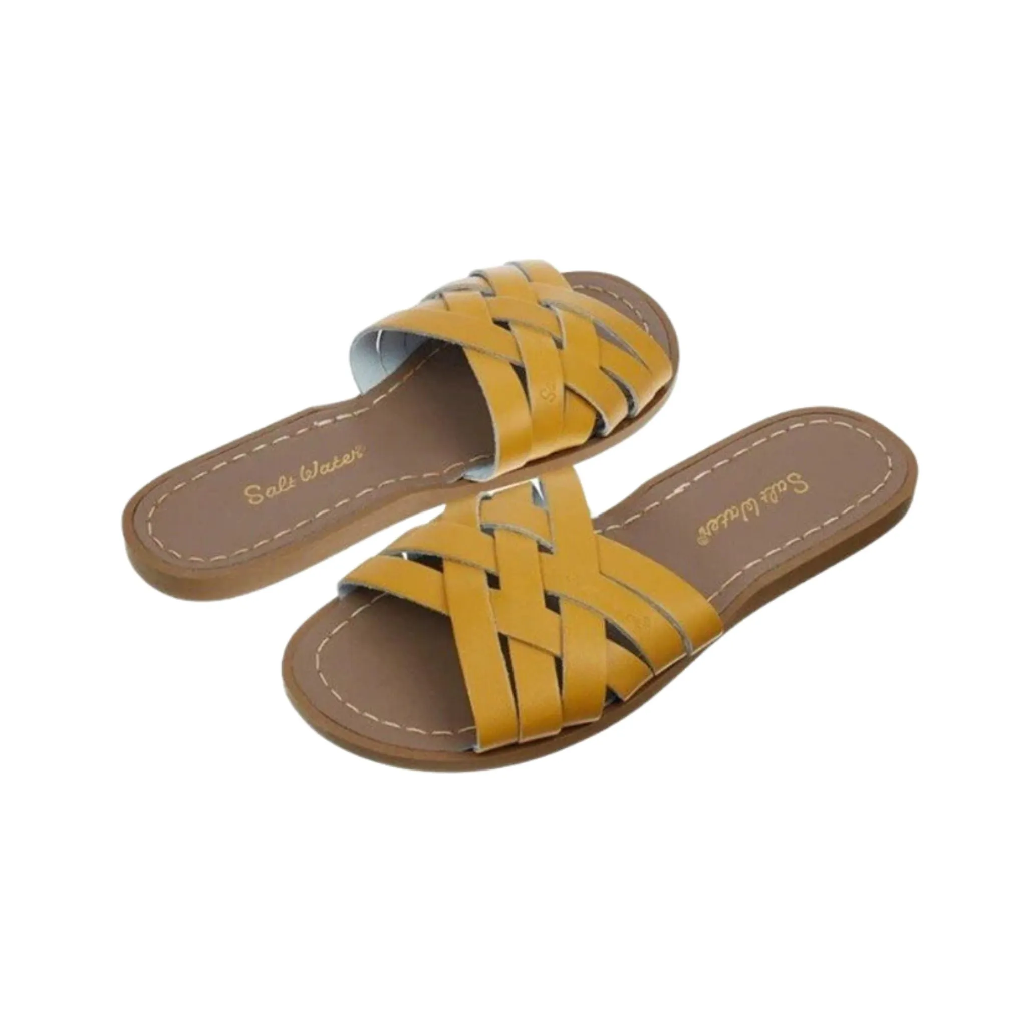 Retro Slide Adult - Mustard