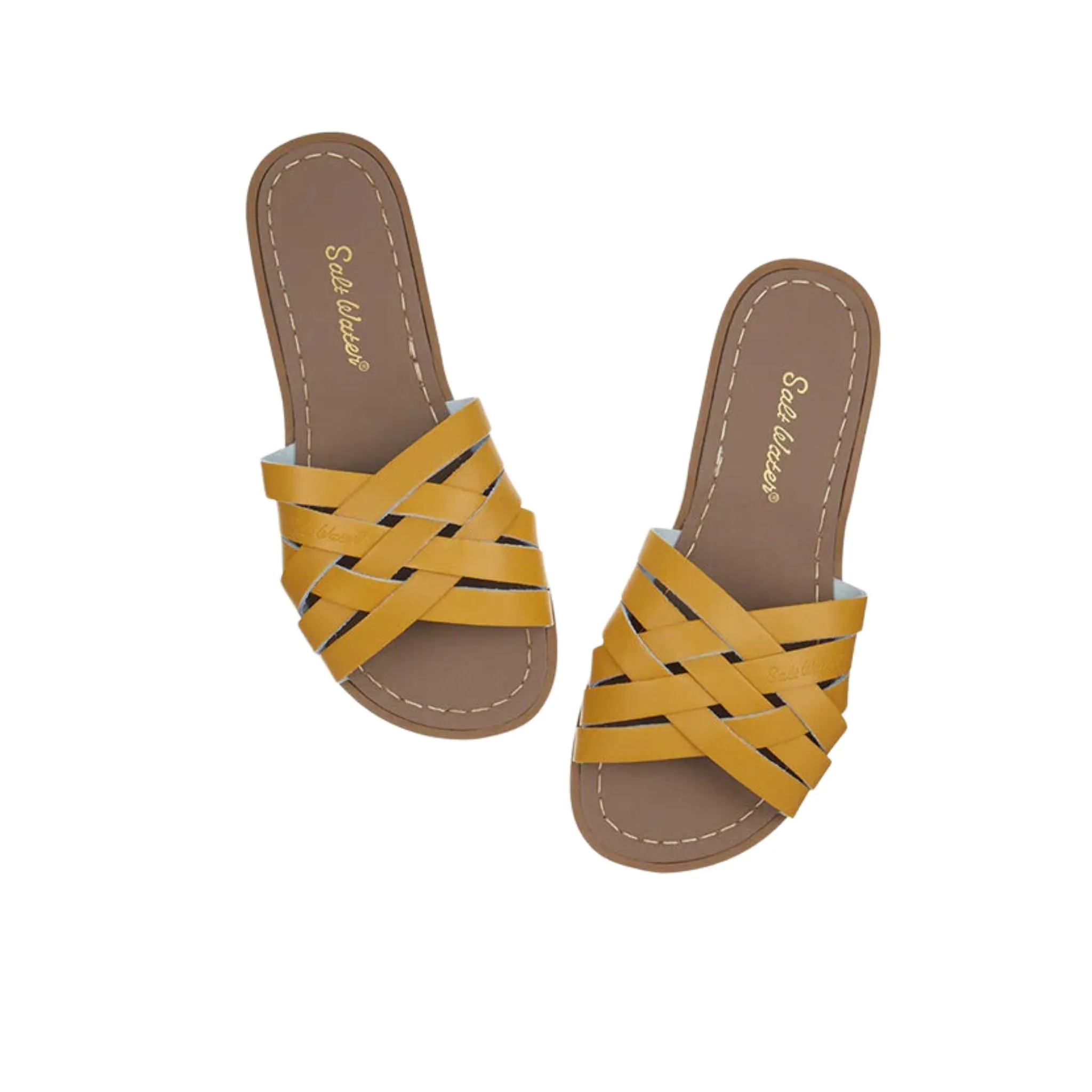 Retro Slide Adult - Mustard