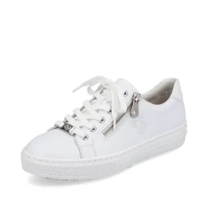 Rieker L59L1 Ladies Trainer White