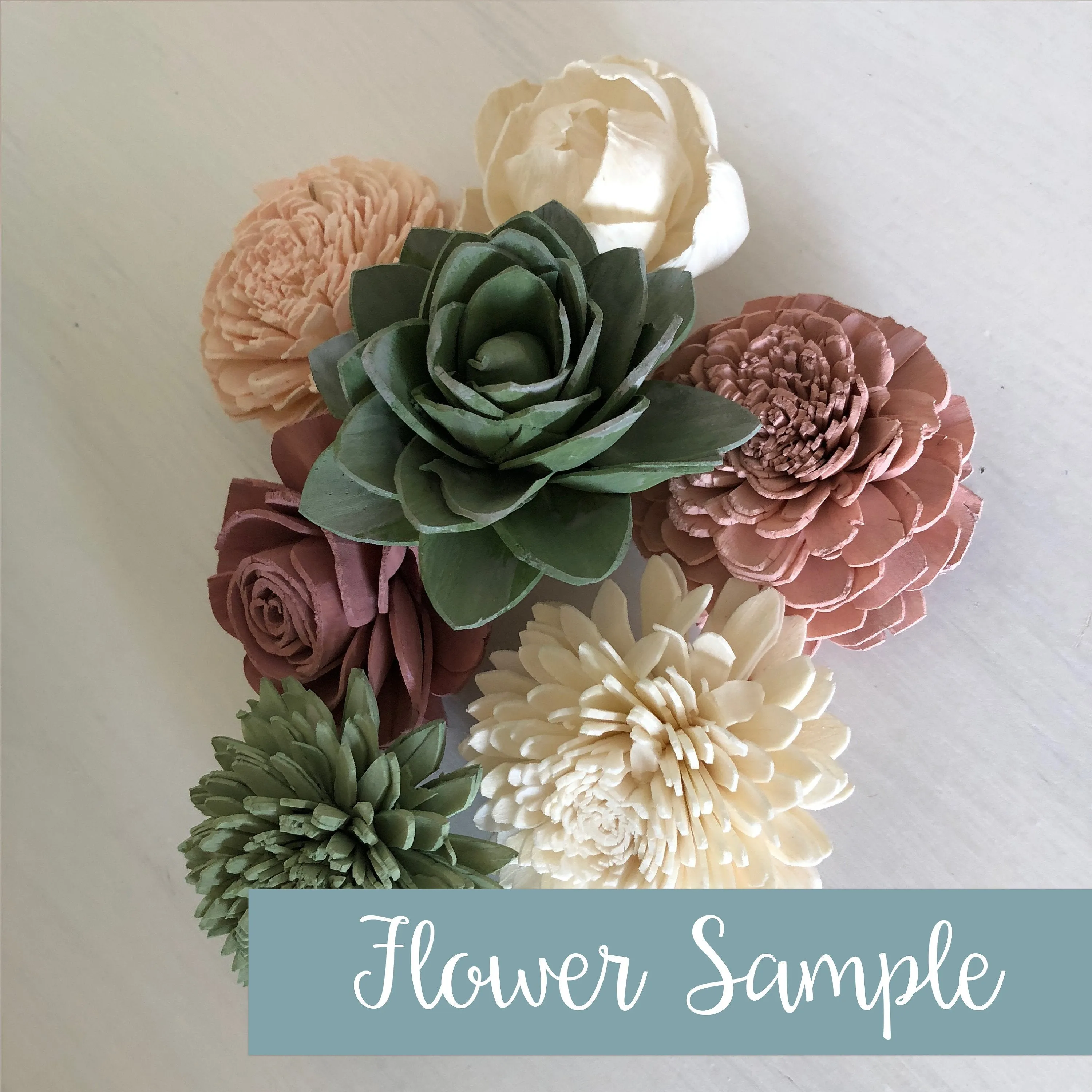 SAMPLE Berry Succulent Loose Flowers