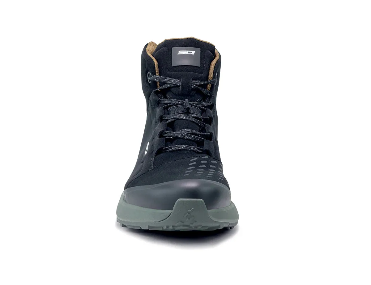 Sidi Nucleus Suede Waterproof CE Shoes Black Ivy