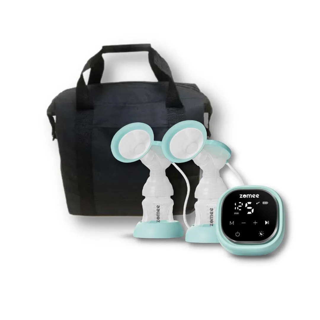 Zomee Z2 Smart Double Electric Breast Pump With Tote